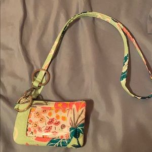 Vera Bradley Card Holder and Lanyard